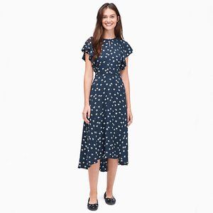 Kate Spade daisy toss flutter sleeve dress